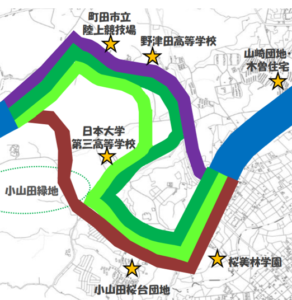 多摩都市モノレール町田方面延伸ルート案