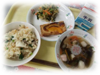 ↑中学校給食のイメージ写真です（町田市ＨＰより）