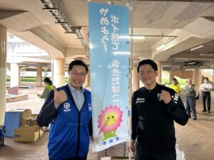 毎年１回、多摩境駅周辺では、美化キャンペーンが開催されています