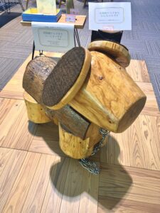 木製ワンコ・イジカちゃん