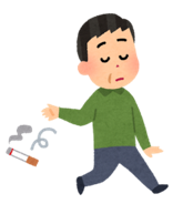 ポイ捨てのイメージ画像です。