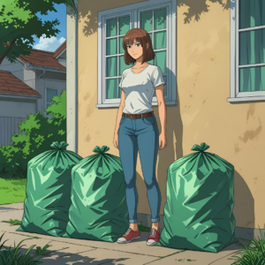 燃やせないごみがたくさん発生!
(イメージ画像です)