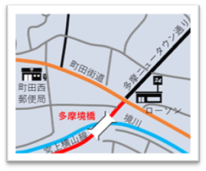 多摩ニュータウン通り地図