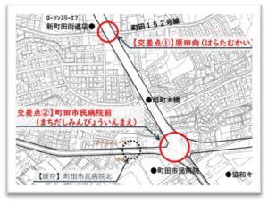 町田市民病院地図